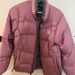 The North Face pink puffer 550!!!